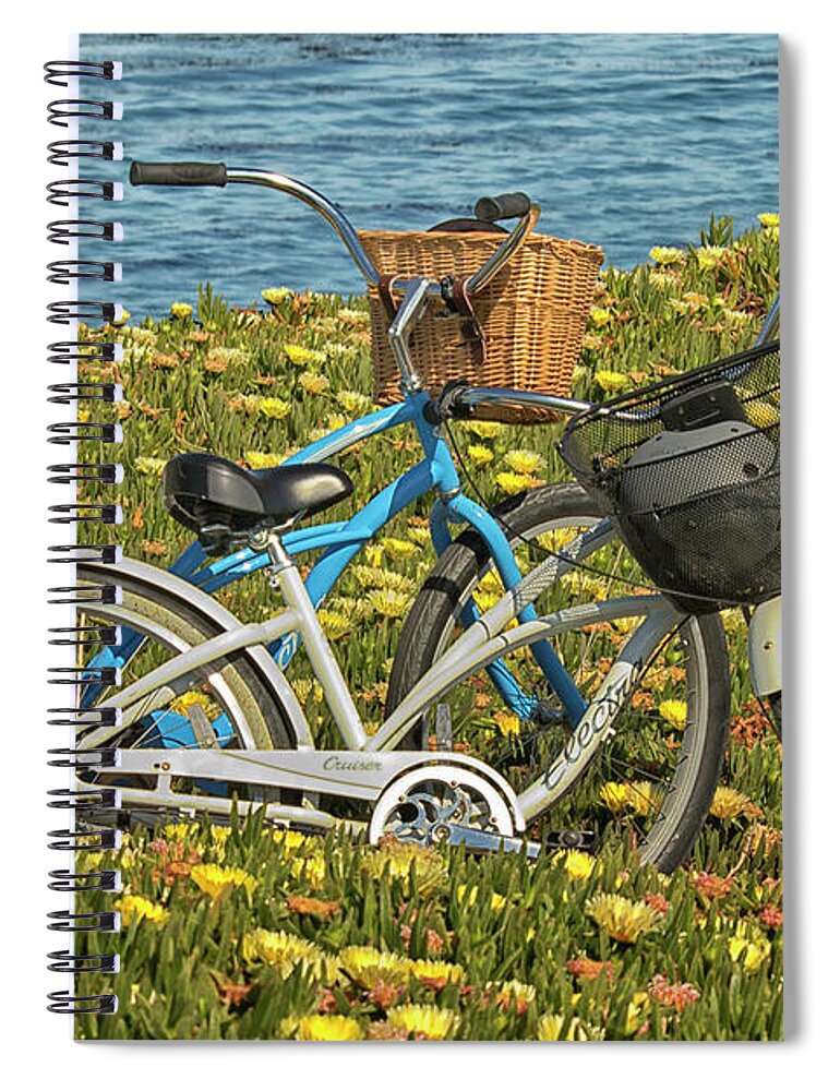 Spring Spiral Notebook featuring the photograph Springtime in Santa Cruz by Tom Kelly