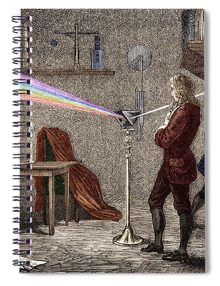 1642 Spiral Notebook featuring the photograph Ss2493987 by Science Source