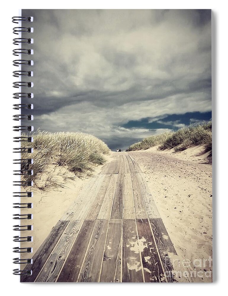 Photograph Spiral Notebook featuring the photograph Stairway to Heaven by Alexandra Vusir