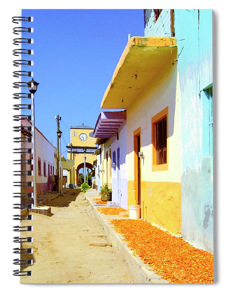 Village Spiral Notebook featuring the photograph Still Life With Dried Shrimp by Dominic Piperata