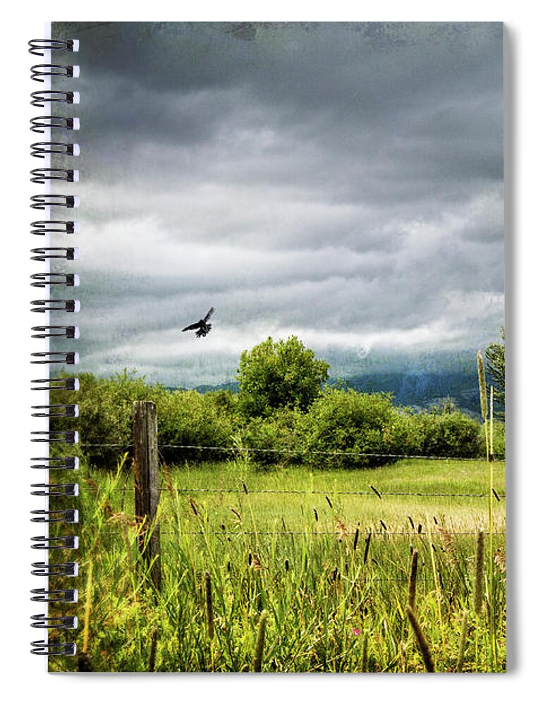 Clouds Spiral Notebook featuring the photograph Storms Coming by Carmen Kern
