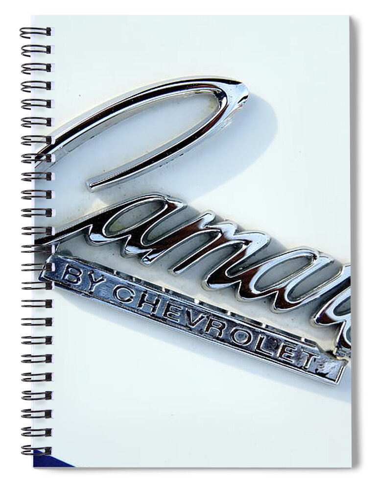 Chevrolet Camaro Ss Spiral Notebook featuring the photograph Striped Cam by Lens Art Photography By Larry Trager