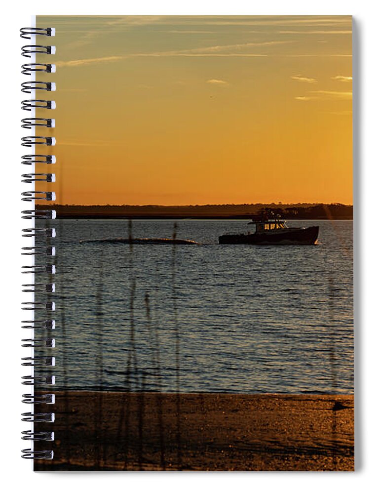 Sunset Spiral Notebook featuring the photograph Sun Chaser by Todd Tucker