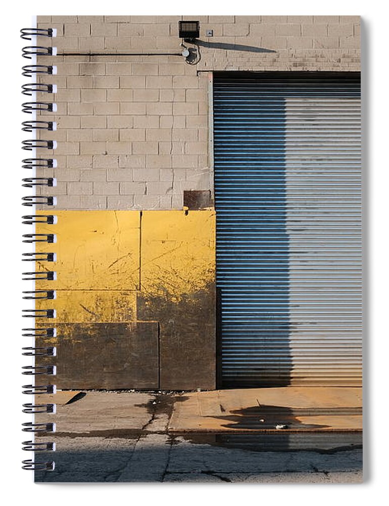 Industrial Spiral Notebook featuring the photograph Sunny by Kreddible Trout