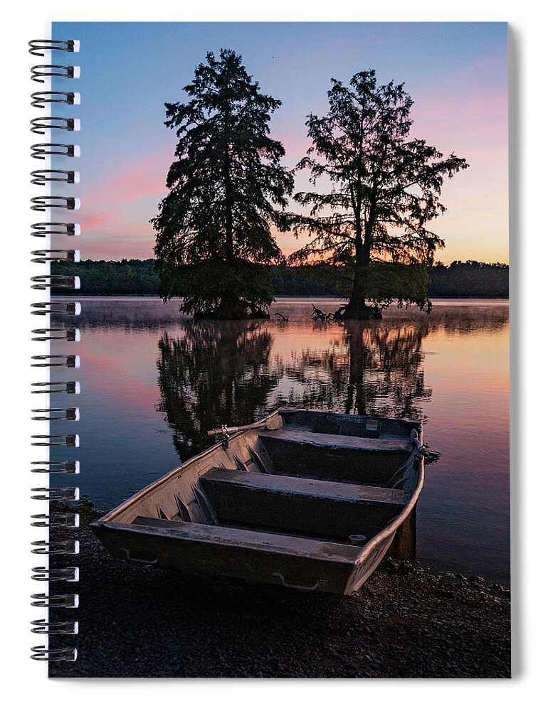 Sunrise Spiral Notebook featuring the photograph Sunrise at 33 by Joe Kopp