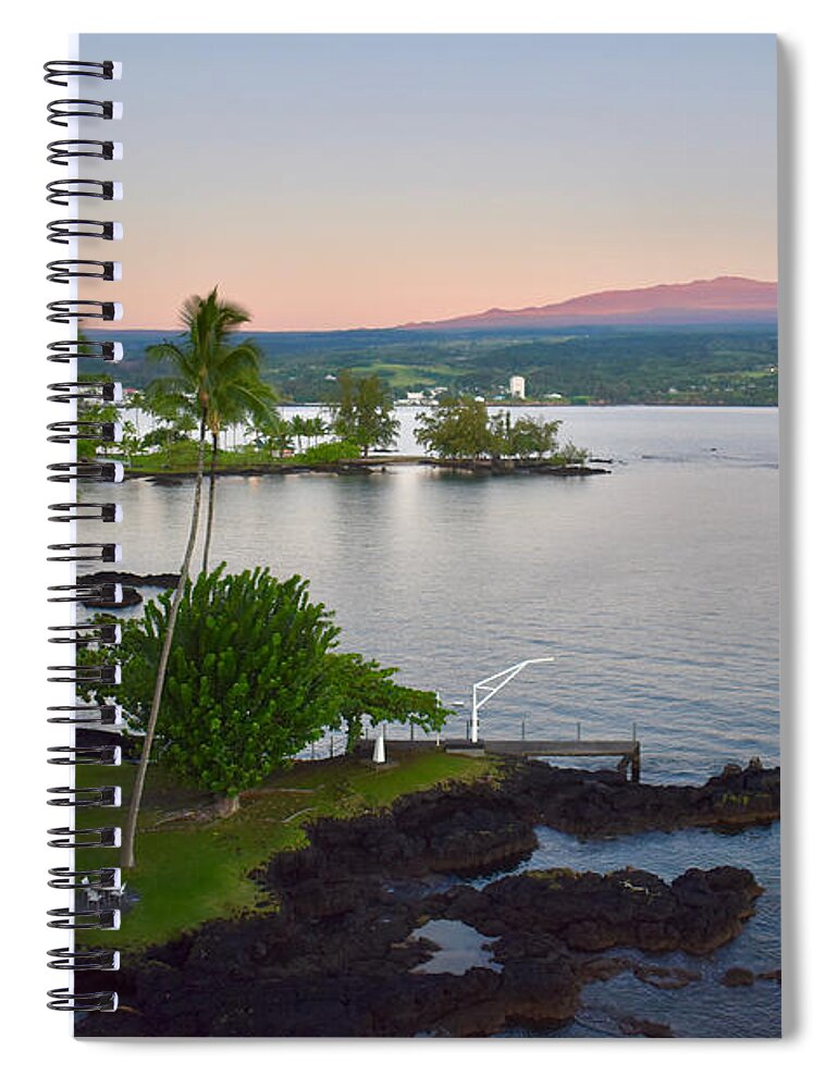 Garyfrichards Spiral Notebook featuring the photograph Sunrise On Hawaii Big Island by Gary F Richards