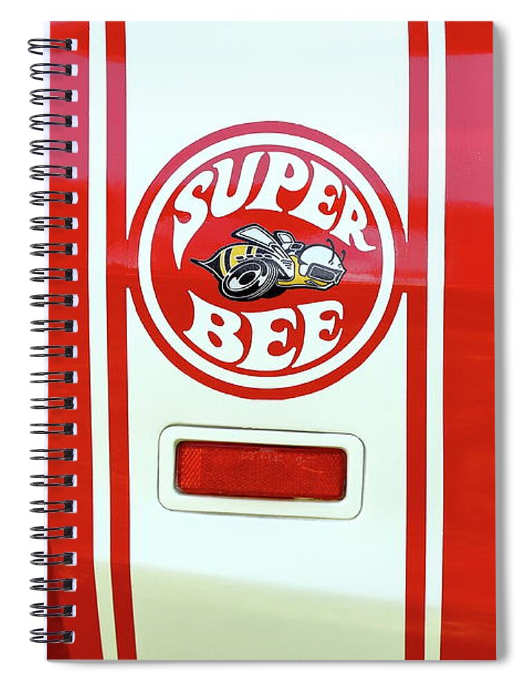 Super Bee Spiral Notebook featuring the photograph Super Bee by Lens Art Photography By Larry Trager