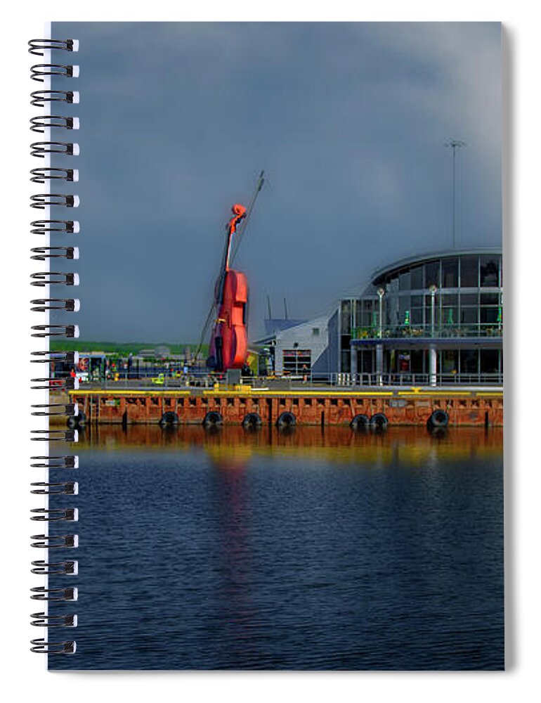 Sydney Nova Scotia Canada Spiral Notebook featuring the photograph Sydney, NS. by Patrick Boening