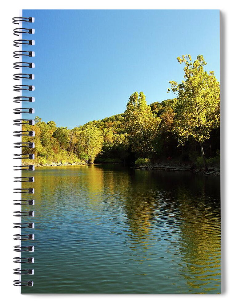 Table Rock Lake Spiral Notebook featuring the photograph Table Rock Lake by Lens Art Photography By Larry Trager