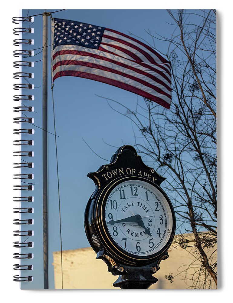 Remember Spiral Notebook featuring the photograph Take Time To Remember by Rick Nelson