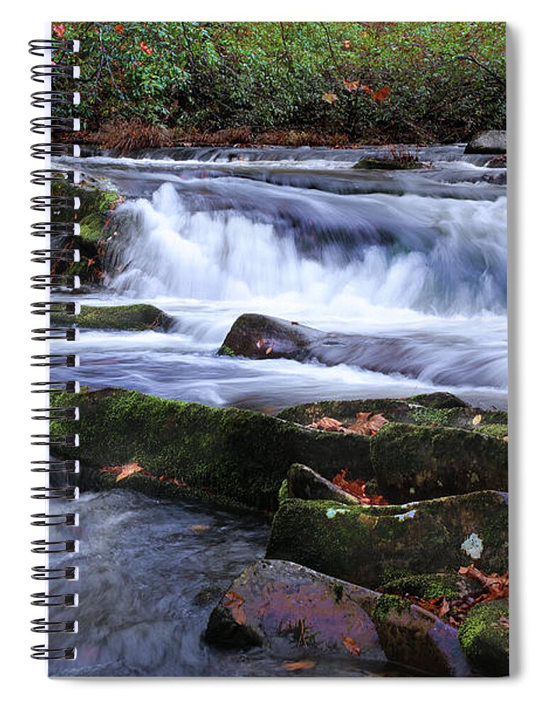 Tellico River Spiral Notebook featuring the photograph Tellico Moment by Rick Lipscomb