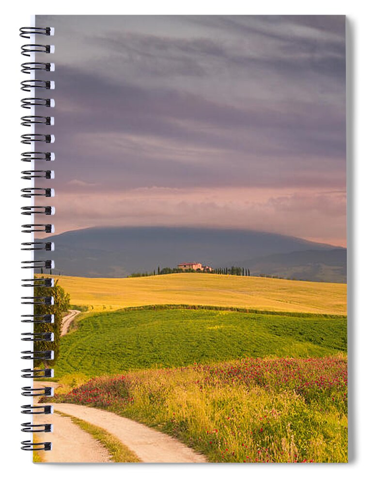 Terrapille Spiral Notebook featuring the photograph Terrapille by Peter Boehringer