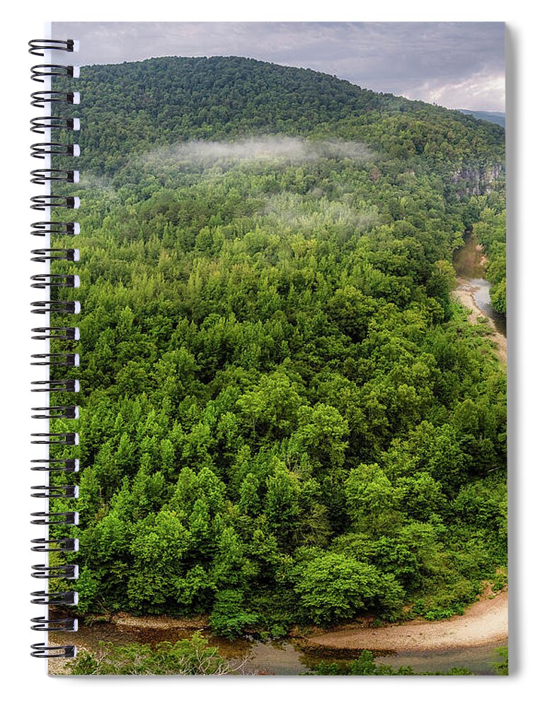  Spiral Notebook featuring the photograph Test2 by David Dedman