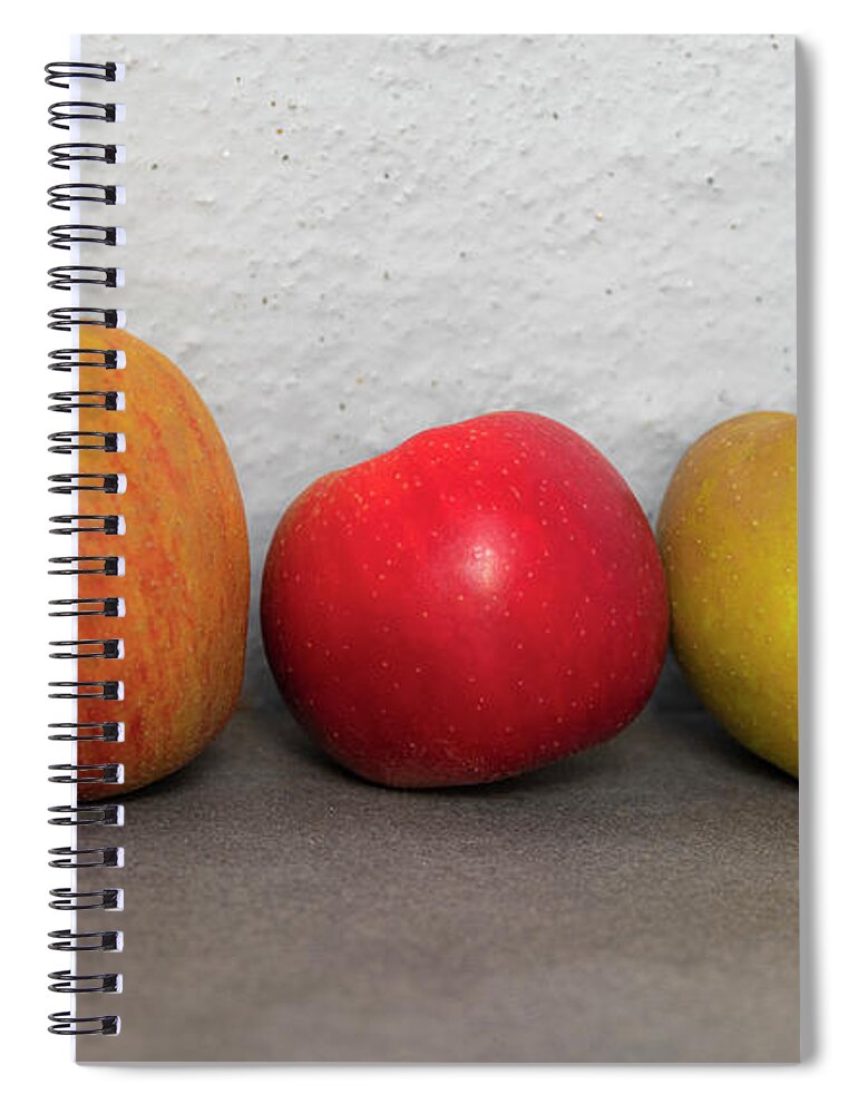 Apples Spiral Notebook featuring the photograph The Apples. by Daniel M Walsh