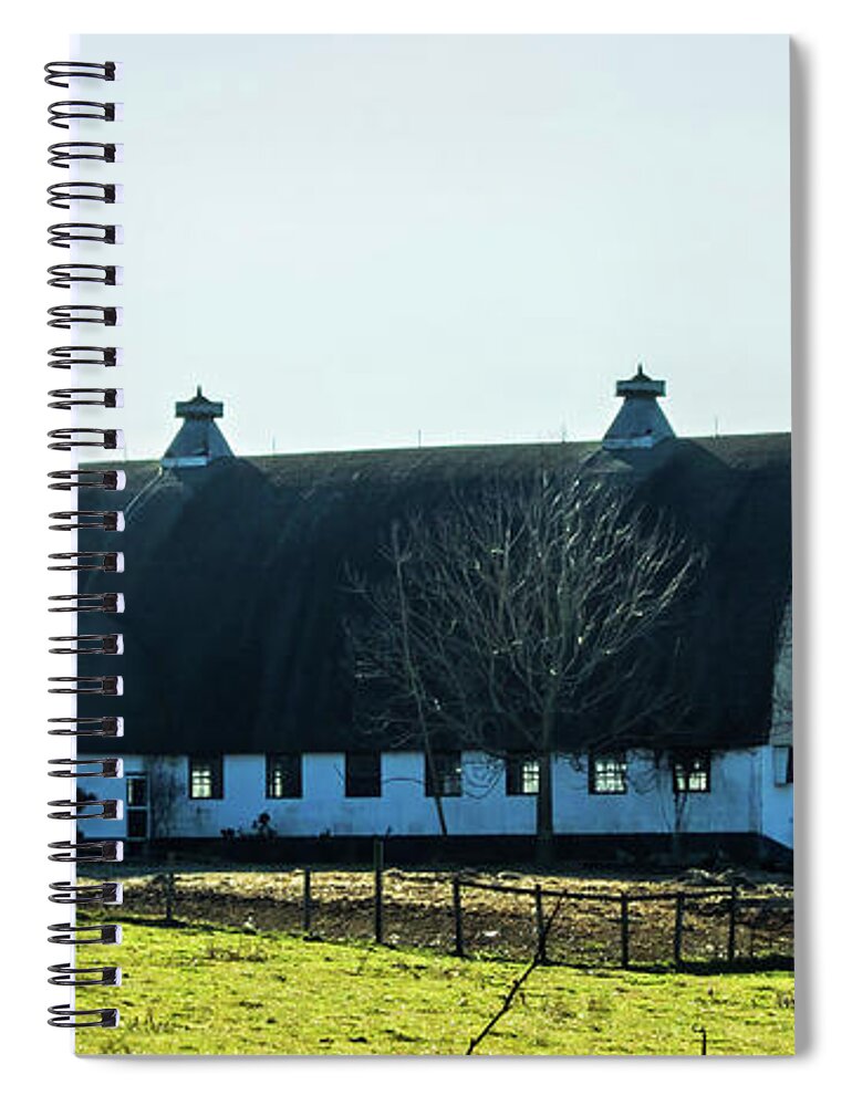 Barn Spiral Notebook featuring the photograph The Barn by Roberta Byram
