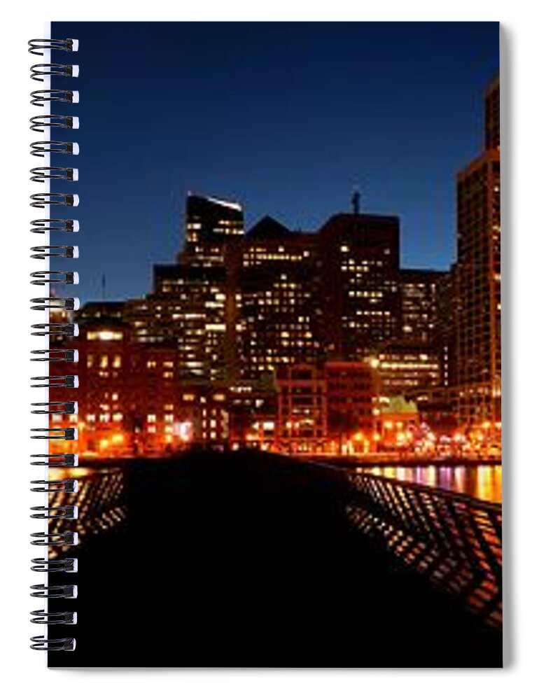 San Francisco Embarcadero Spiral Notebook featuring the photograph The Beauty of the San Francisco Embarcadero by Tony Lee