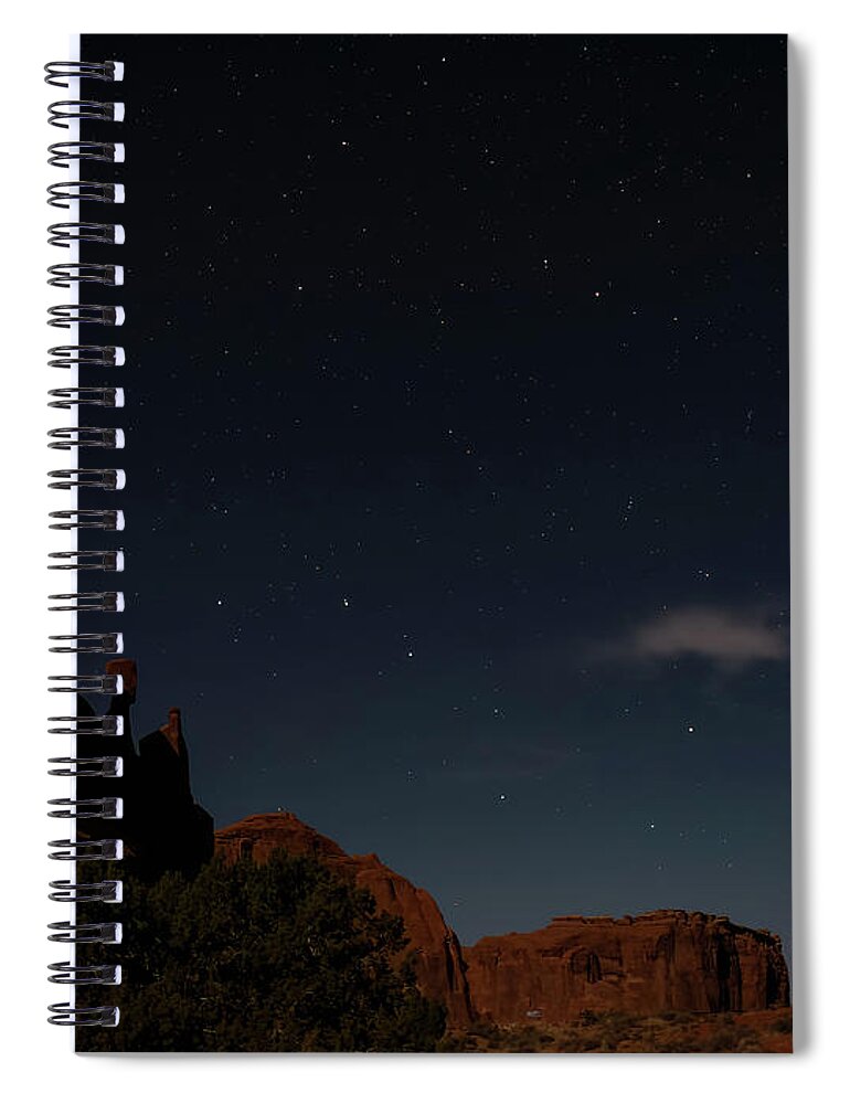 Stars Spiral Notebook featuring the photograph The Big Dipper on Park Avenue by Andrea Platt