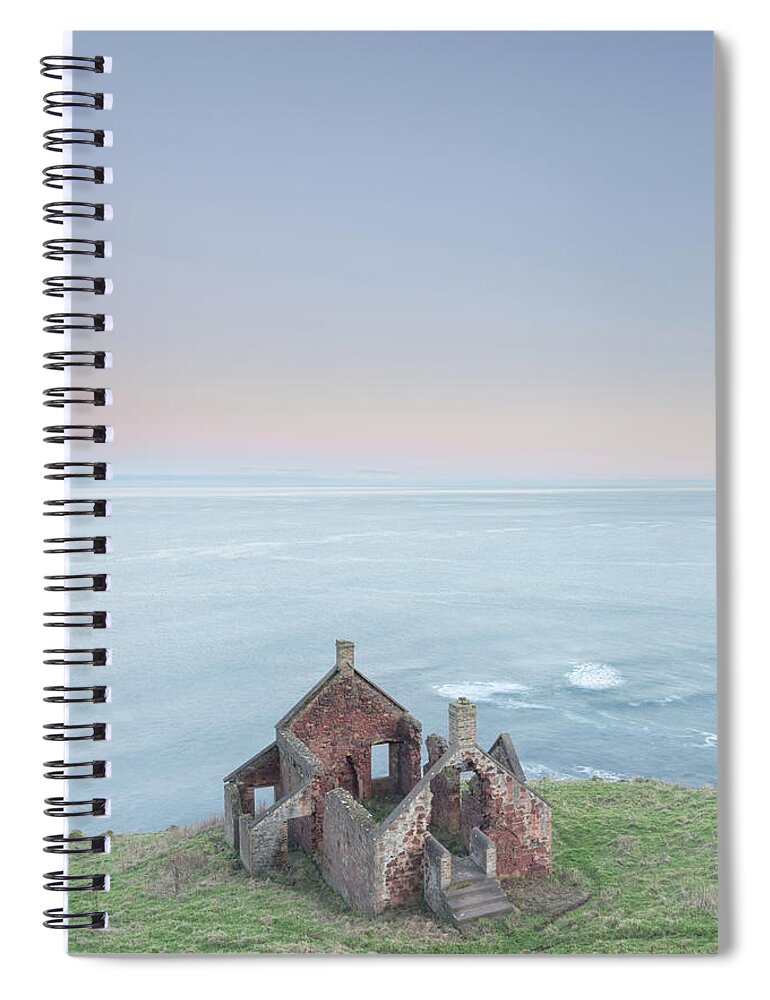 Abandoned Spiral Notebook featuring the photograph The Bothy by Anita Nicholson