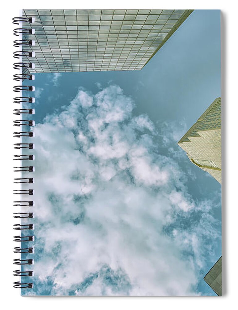 Alberta Spiral Notebook featuring the photograph The Clouds 2 by Jonathan Nguyen
