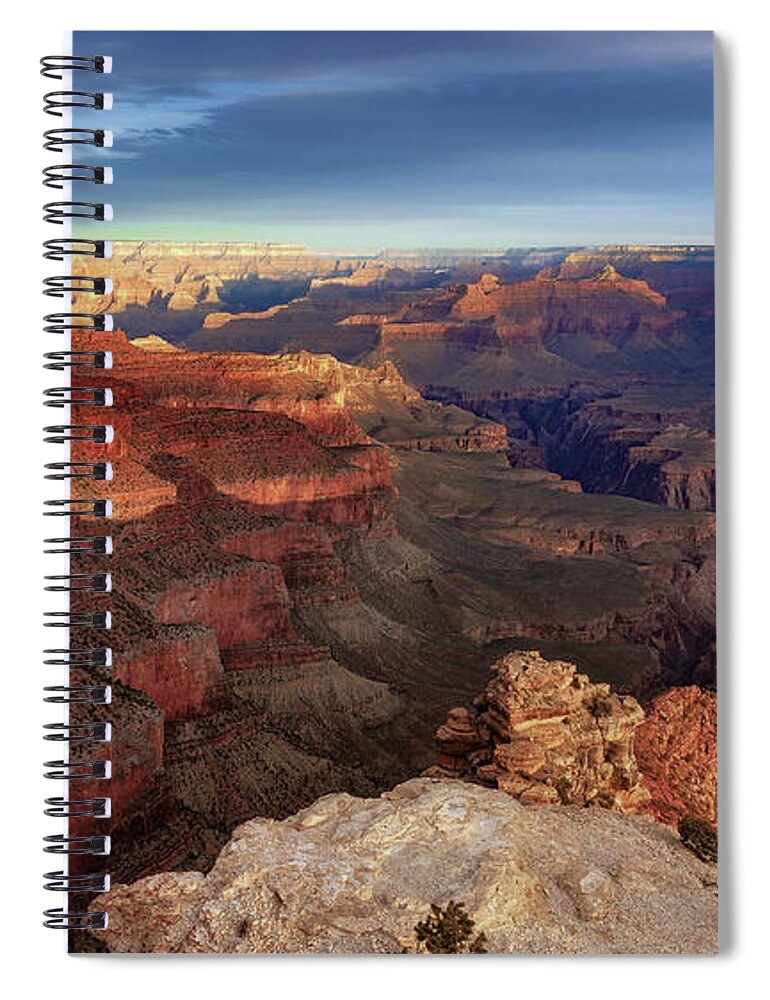 Colorado River Spiral Notebook featuring the photograph The Dawn of a New Day by Rick Furmanek
