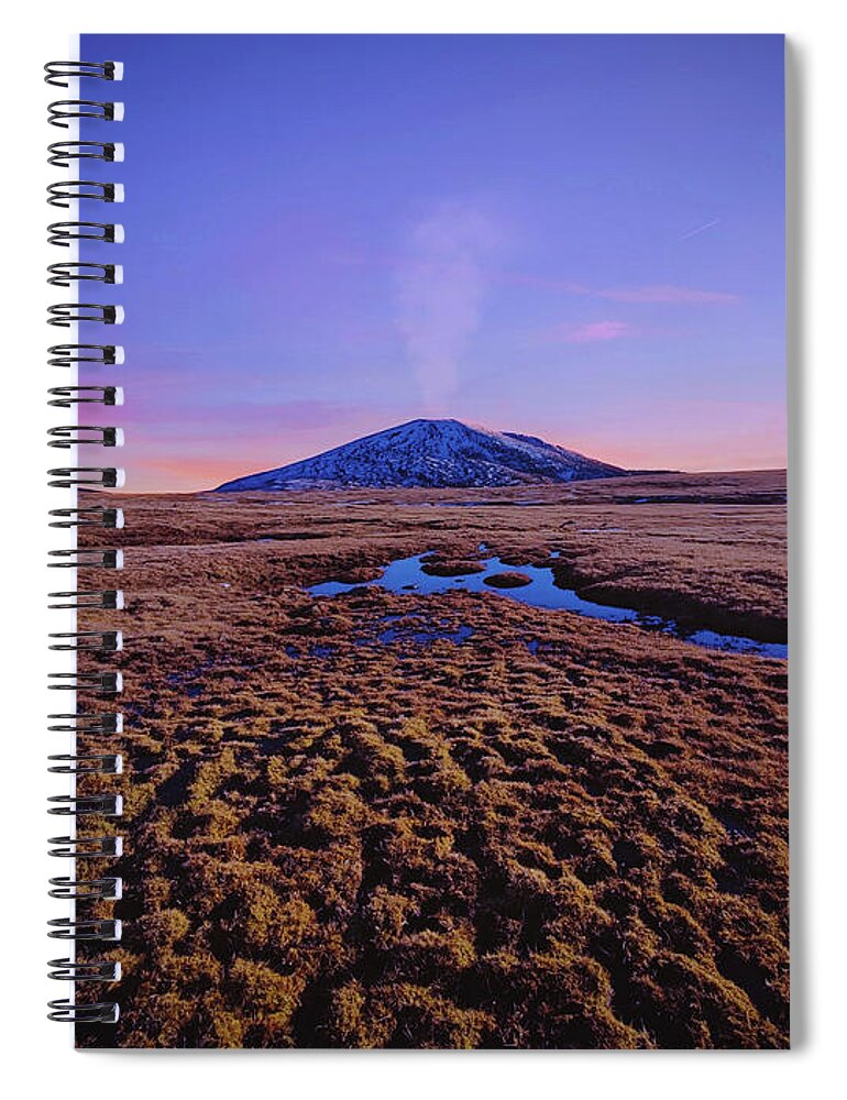 Rila Spiral Notebook featuring the photograph the great Rila desert by Binka Kirova
