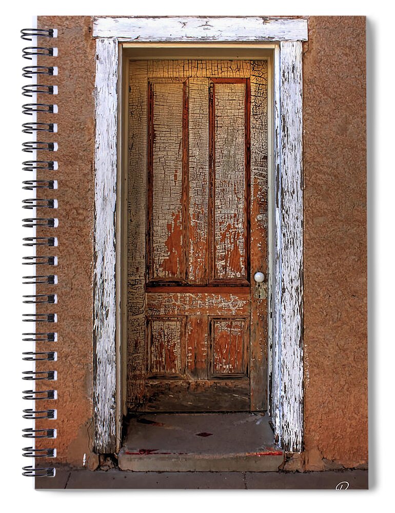 Fine Art Spiral Notebook featuring the photograph The Kitchen Door by Robert Harris