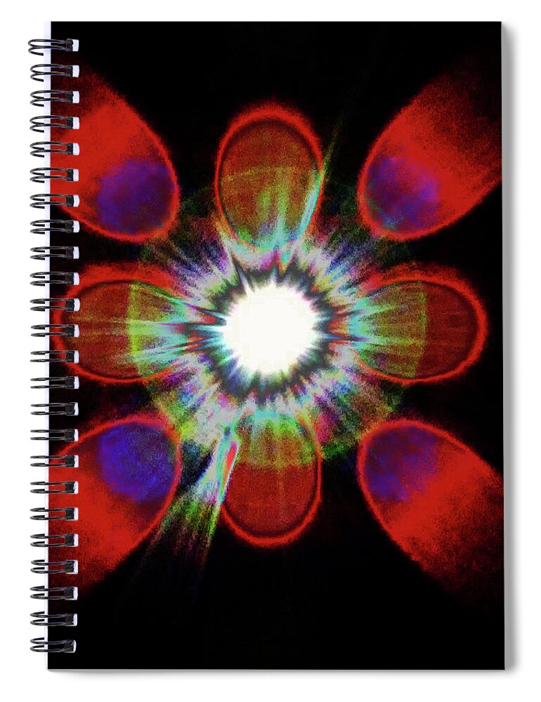 Light Spiral Notebook featuring the photograph The Light by Andrew Lawrence