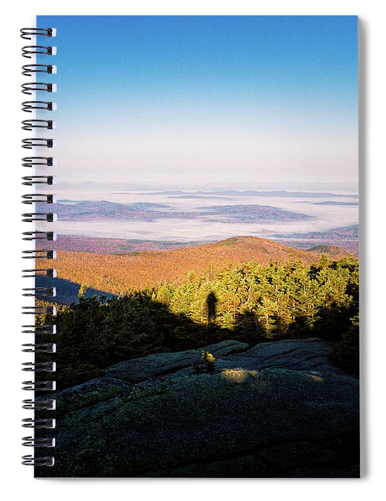 Agriculture Spiral Notebook featuring the photograph The Mountains Are Me by Jeff Sinon