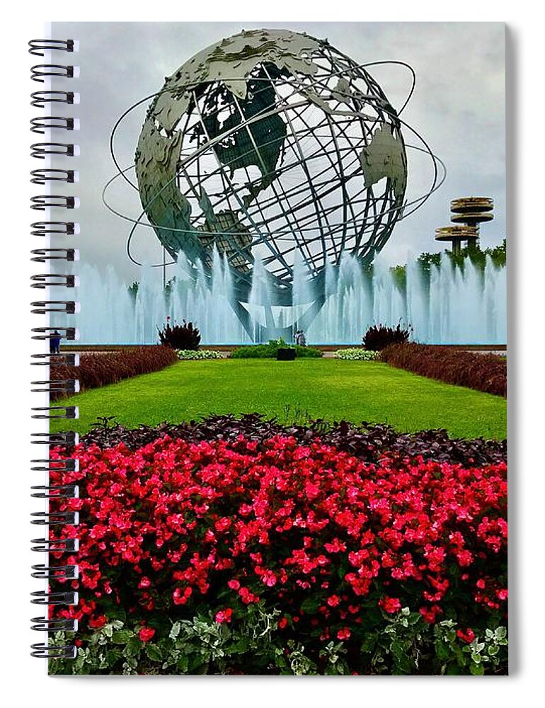  Spiral Notebook featuring the photograph The Open by Dennis Richardson
