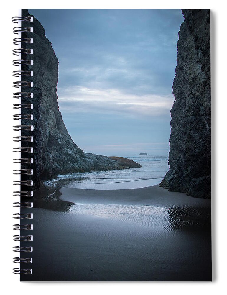 2018 Spiral Notebook featuring the photograph The Passageway by Gerri Bigler