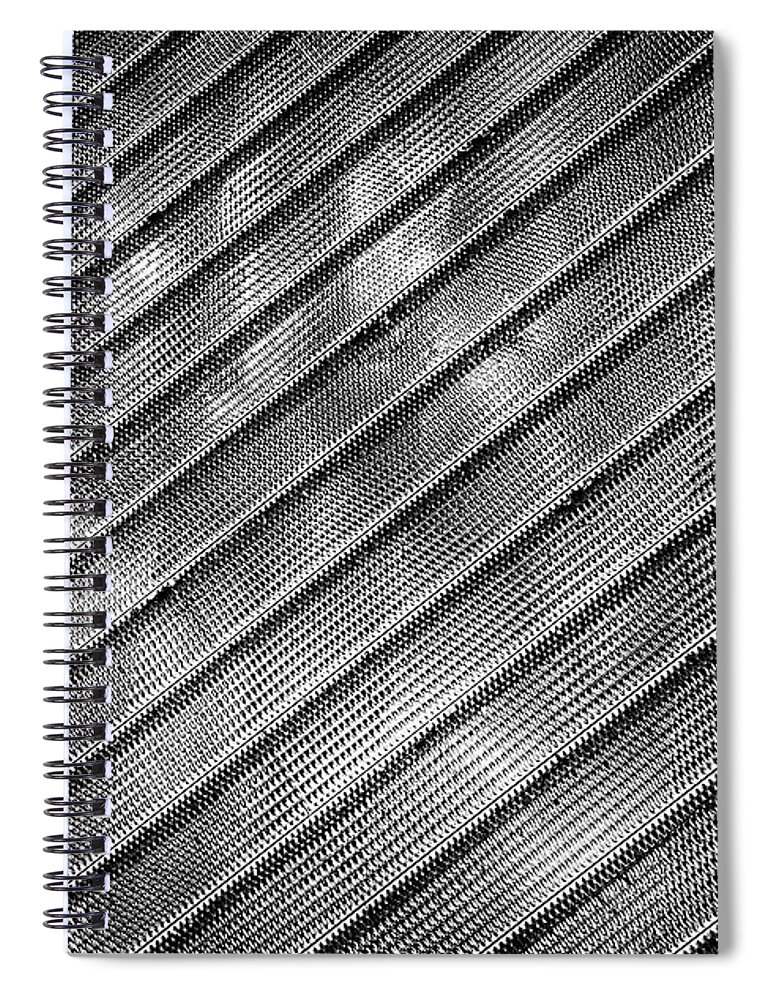 City Spiral Notebook featuring the photograph The Polygon Gallery Vancouver Minimalism by Theresa Tahara
