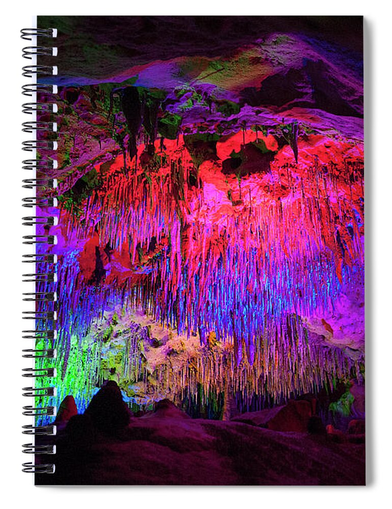 Florida Spiral Notebook featuring the photograph The Round Room by Steven Keys