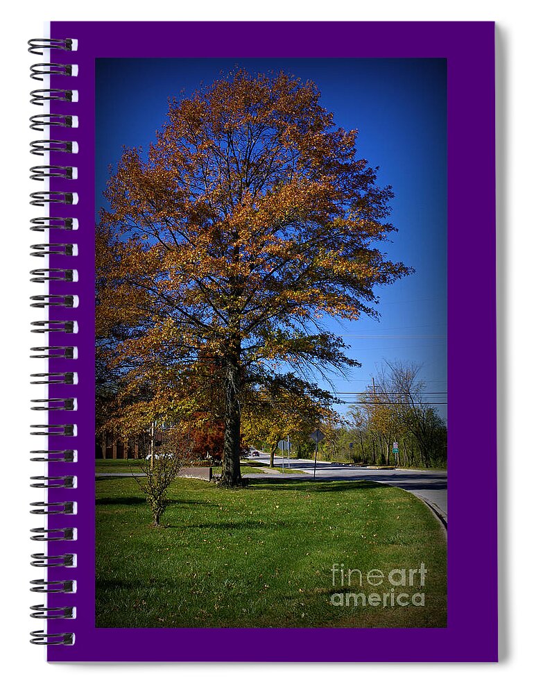 Landscape Spiral Notebook featuring the photograph The Seasons of Life by Frank J Casella