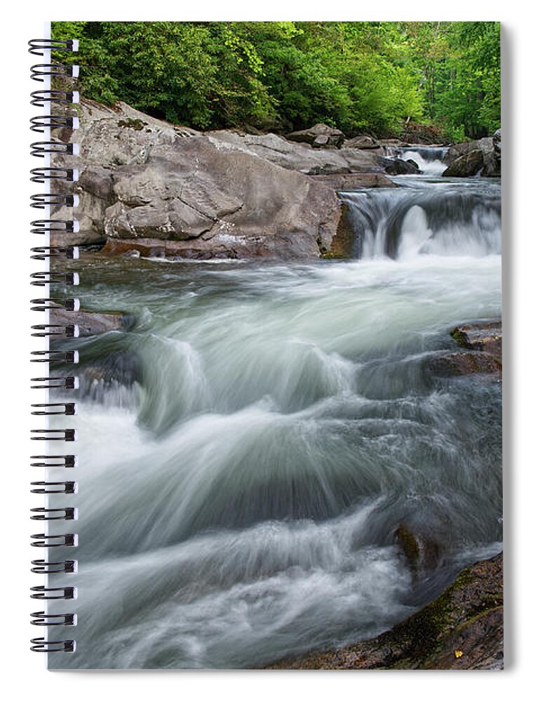 The Sinks Spiral Notebook featuring the photograph The Sinks 14 by Phil Perkins
