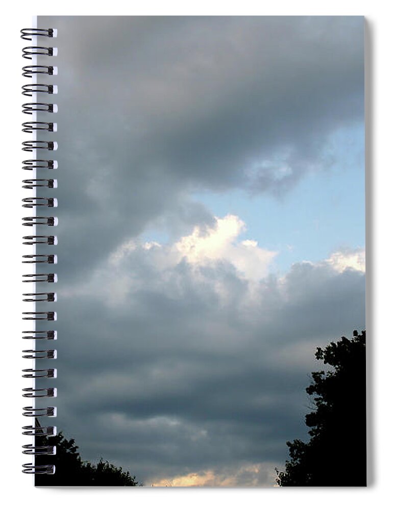 Keene Spiral Notebook featuring the photograph The Spire by Wayne King