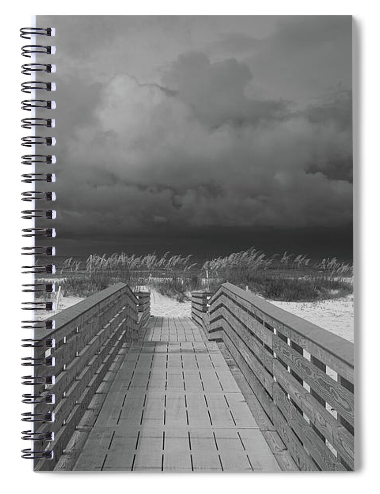 Beach Spiral Notebook featuring the photograph The way to the beach by Jamie Tyler