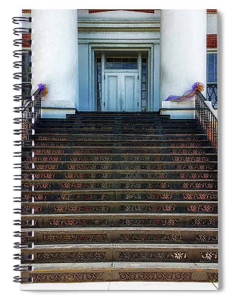 Staircase Spiral Notebook featuring the photograph The Windsor Staircase by Susan Rissi Tregoning