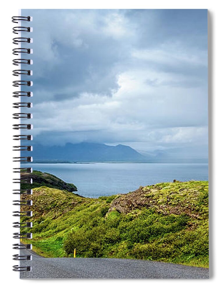 Europe Spiral Notebook featuring the photograph Thingvellir View by Neil Shapiro