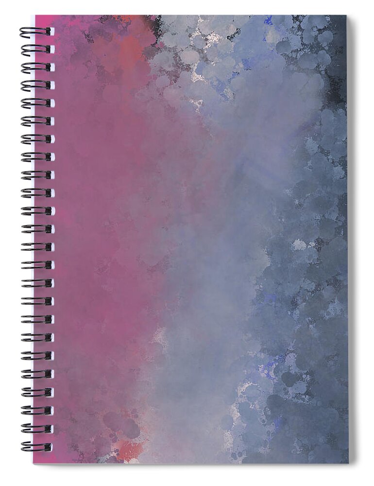 Digital Art Spiral Notebook featuring the digital art This New Shore by Edward Lee