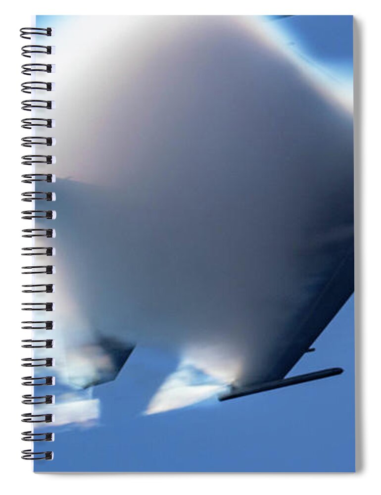 Above the sea spiral A4 Size drawing notebook