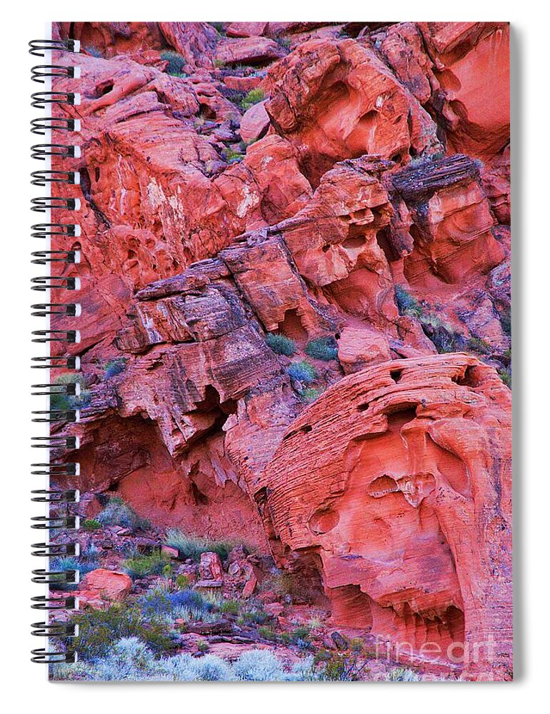  Spiral Notebook featuring the photograph Those Before Us by Rodney Lee Williams