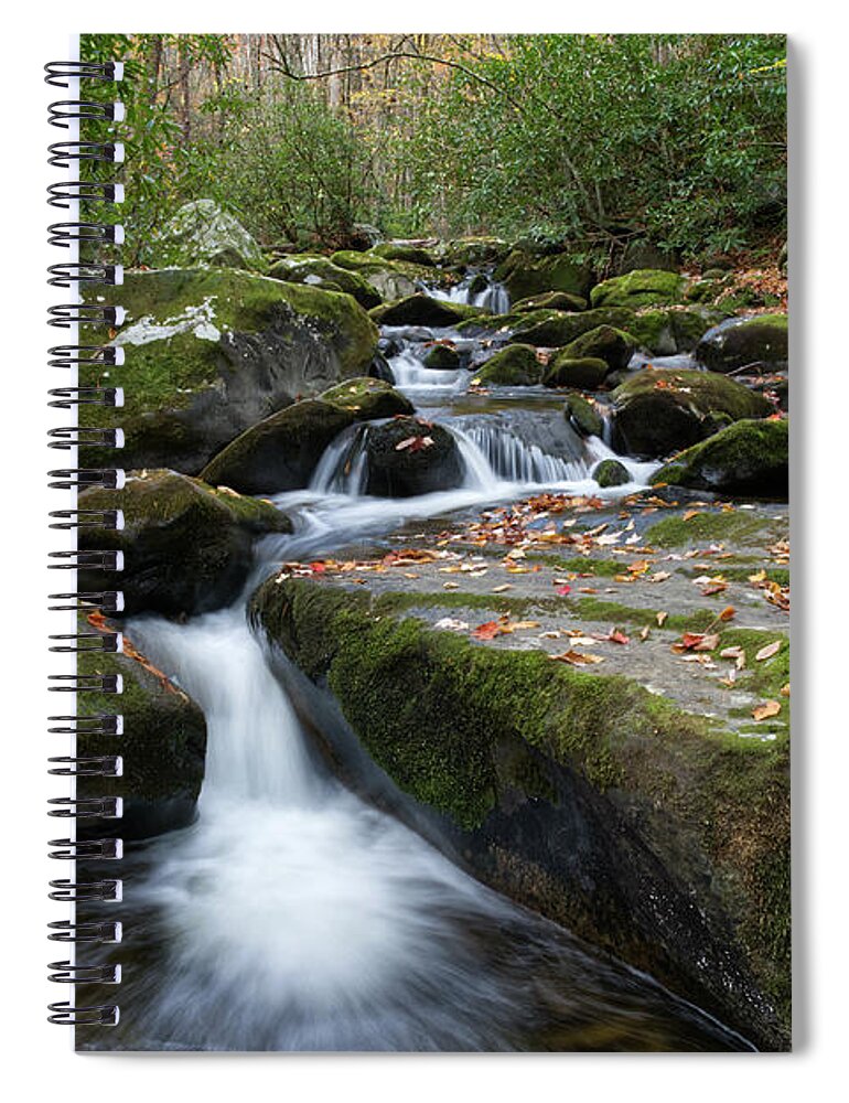 Smoky Mountains Spiral Notebook featuring the photograph Thunderhead Prong 28 by Phil Perkins