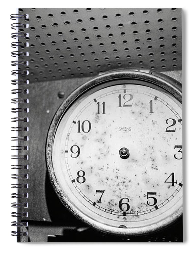 Time Spiral Notebook featuring the photograph Timeless by Maria Dimitrova