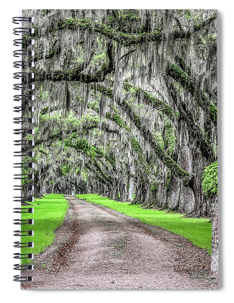 Tomotley Plantation Spiral Notebook featuring the photograph Tomotley Plantation by Scott Moore