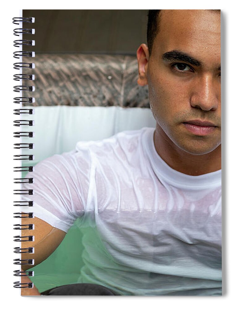 Toni Spiral Notebook featuring the photograph Toni by Jim Whitley