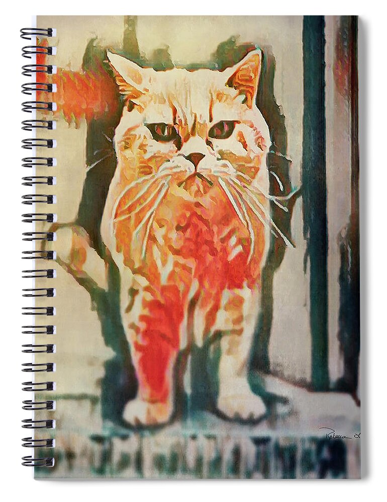 Tough Guy Spiral Notebook featuring the photograph Tough Guy by Bellesouth Studio