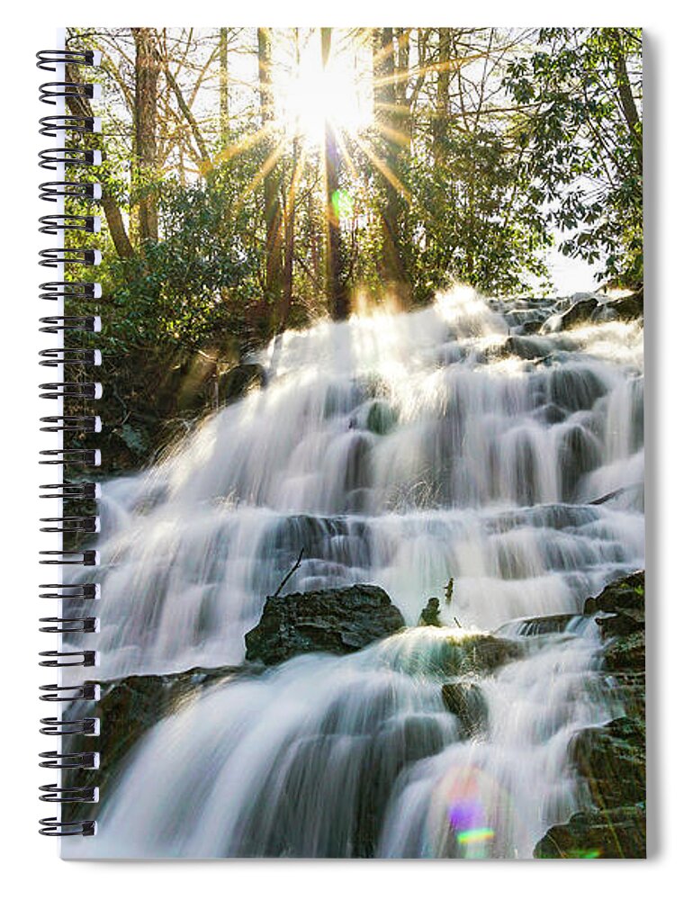 Vogel Spiral Notebook featuring the photograph Trahlyta Falls by Todd Tucker