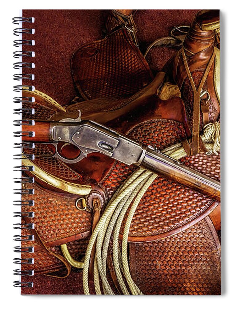 Jon Burch Spiral Notebook featuring the photograph Trail Boss by Jon Burch Photography