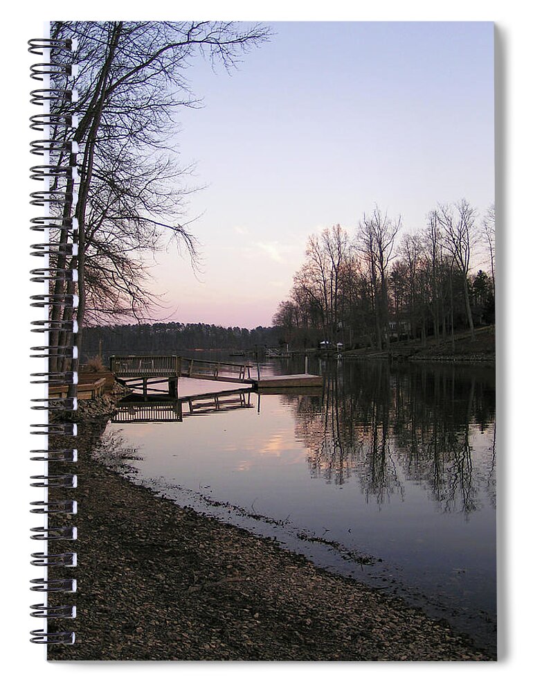  Spiral Notebook featuring the photograph Tranquility by Heather E Harman