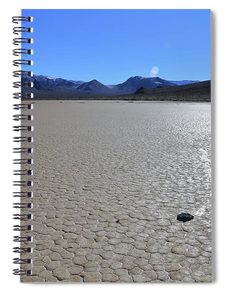 California Spiral Notebook featuring the photograph Traveling Stone by Jonathan Babon